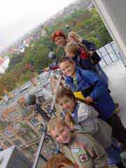 auf dem Turm
